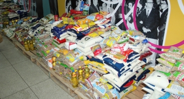 Entidades beneficentes de Patos de Minas receberão cerca de três toneladas de alimentos nesta sexta-feira
