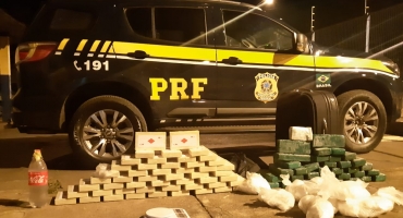 PRF de Patos de Minas apreende drogas avaliadas em 7 milhões de reais PRF de Patos de Minas apreende drogas avaliadas em 7 milhões de reais