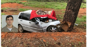 Sargento da Polícia Militar morre em acidente na BR-146 próximo a Santana de Patos Sargento da Polícia Militar morre em acidente na BR-146 próximo a Santana de Patos