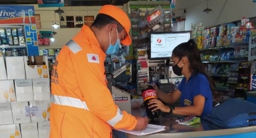 Corpo de Bombeiros deflagra operação Alerta Vermelho em supermercados de Patos de Minas