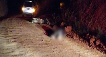 Homem de 34 anos morre em acidente de moto na LMG-726 em Presidente Olegário