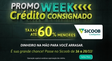 Crédito Consignado do Sicoob Credipatos com taxas até 60% menores Crédito Consignado do Sicoob Credipatos com taxas até 60% menores