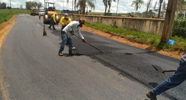 Prefeitura de Lagoa Formosa finaliza obras de asfaltamento de estradas rurais do município Prefeitura de Lagoa Formosa finaliza obras de asfaltamento de estradas rurais do município