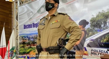 COVID-19: comandante da PM de Patos de Minas segue em estado grave em UTI de Uberaba COVID-19: comandante da PM de Patos de Minas segue em estado grave em UTI de Uberaba
