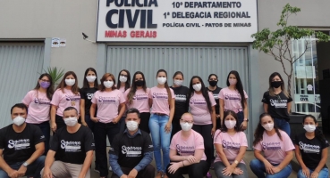 Polícia Civil de Patos de Minas promove campanha em comemoração ao Dia da Internacional Mulher Polícia Civil de Patos de Minas promove campanha em comemoração ao Dia da Internacional Mulher