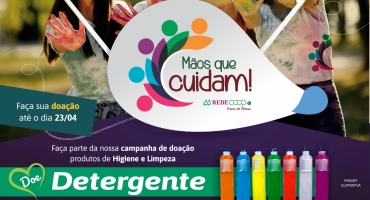 Sicoob Credipatos e demais cooperativas da Rede Coop promove Campanha Mãos que Cuidam Sicoob Credipatos e demais cooperativas da Rede Coop promove Campanha Mãos que Cuidam