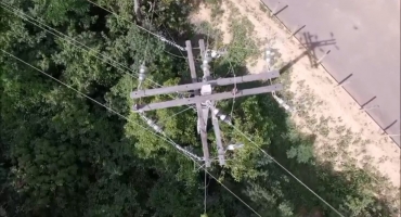 CEMIG utiliza drones para uma visão detalhada da parte superior da rede e dos postes