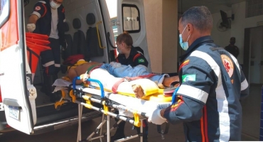 Homem de 25 anos é baleado em Patos de Minas Homem de 25 anos é baleado em Patos de Minas