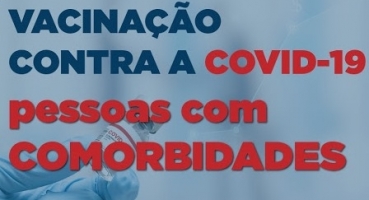 Patos de Minas abre cadastro de vacinação contra COVID-19 para portadores de comorbidades de 45 a 54 anos Patos de Minas abre cadastro de vacinação contra COVID-19 para portadores de comorbidades de 45 a 54 anos