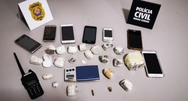 Polícia Civil de Patos de Minas cumpre mandado e prende traficante