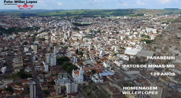 Prefeito de Patos de Minas anuncia R$ 6 milhões em investimentos para o município em solenidade de aniversário da cidade Prefeito de Patos de Minas anuncia R$ 6 milhões em investimentos para o município em solenidade de aniversário da cidade