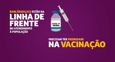 Categoria de bancários de Lagoa Formosa protocola ofício na prefeitura pedindo vacinação contra a COVID-19 Categoria de bancários de Lagoa Formosa protocola ofício na prefeitura pedindo vacinação contra a COVID-19