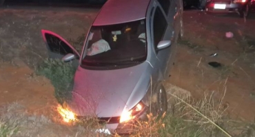Polícia Militar Rodoviária registra acidente na BR-354 próximo a Lagoa Formosa 