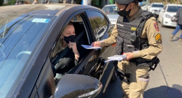 Agosto Lilás: Campanha de combate à violência contra mulher é lançada pela PM em Patos de Minas Agosto Lilás: Campanha de combate à violência contra mulher é lançada pela PM em Patos de Minas