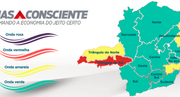Macrorregião Noroeste permanece na onda verde do ''Minas Consciente'' Macrorregião Noroeste permanece na onda verde do ''Minas Consciente''