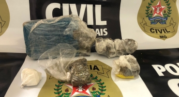 Homem de 34 anos é preso com drogas no Centro de Patos de Minas Homem de 34 anos é preso com drogas no Centro de Patos de Minas