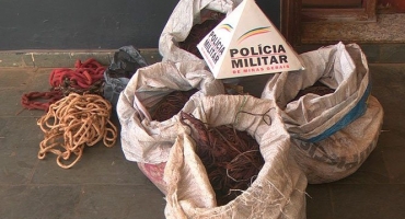 Dois homens são detidos suspeitos de furtar de 200 kg de fios de cobre em Santana de Patos Dois homens são detidos suspeitos de furtar de 200 kg de fios de cobre em Santana de Patos