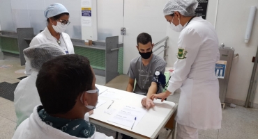 Curso Técnico em Enfermagem do UNIPAM realiza ação voltada para a saúde do trabalhador Curso Técnico em Enfermagem do UNIPAM realiza ação voltada para a saúde do trabalhador