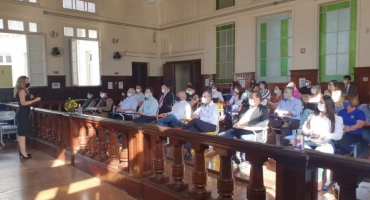 Reunião coloca em pauta ações para fortalecer atendimento à mulheres vítimas de violência Reunião coloca em pauta ações para fortalecer atendimento à mulheres vítimas de violência