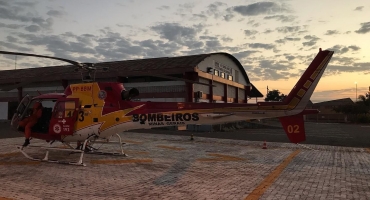 Patos de Minas: aeronave do Corpo de Bombeiros transfere criança de 6 anos em tratamento de câncer para Belo Horizonte Patos de Minas: aeronave do Corpo de Bombeiros transfere criança de 6 anos em tratamento de câncer para Belo Horizonte