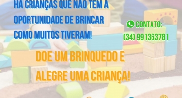 Interact de Lagoa Formosa realiza campanha para arrecadar brinquedos para crianças carentes Interact de Lagoa Formosa realiza campanha para arrecadar brinquedos para crianças carentes