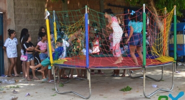 “Projeto Carmo” realiza atividades e futebol solidário para comemorar o Dia das Crianças 