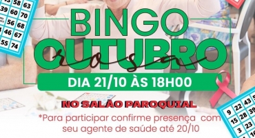 Secretaria de Saúde de Lagoa Formosa realiza Bingo Outubro Rosa Secretaria de Saúde de Lagoa Formosa realiza Bingo Outubro Rosa