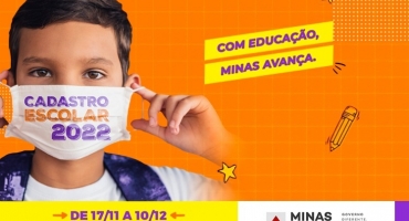 Cadastro escolar para estudar na rede pública de Minas começa nesta quarta-feira (17/11) Cadastro escolar para estudar na rede pública de Minas começa nesta quarta-feira (17/11)