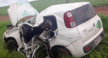 Acidente na MG-188, em Coromandel mata motorista de 54 anos Acidente na MG-188, em Coromandel mata motorista de 54 anos