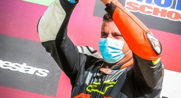 Piloto de Lagoa Formosa fica em 4º lugar no campeonato carioca de motovelocidade categoria 600 light.