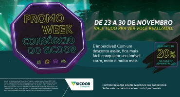 Realize seu sonho com a Promo Week de Consórcio do Sicoob Credipatos Realize seu sonho com a Promo Week de Consórcio do Sicoob Credipatos