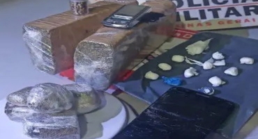 Traficante sai de Presidente Olegário para comprar drogas em Patos de Minas e acaba preso pela Polícia Militar Traficante sai de Presidente Olegário para comprar drogas em Patos de Minas e acaba preso pela Polícia Militar