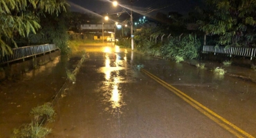 Chuvas: ponte entre Jardim Paulistano e Cristo Redentor em Patos de Minas é interditada Chuvas: ponte entre Jardim Paulistano e Cristo Redentor em Patos de Minas é interditada