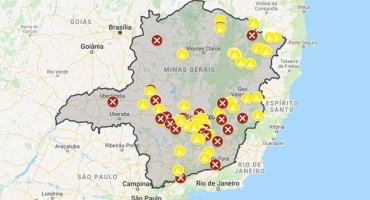 Minas Gerais tem 112 rodovias interditadas por causa da chuva Minas Gerais tem 112 rodovias interditadas por causa da chuva