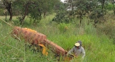 Condutor morre após trator tombar na BR-365 em Guimarânia Condutor morre após trator tombar na BR-365 em Guimarânia