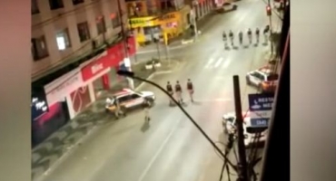 Ação de treinamento da Polícia Militar assusta moradores de Patos de Minas Ação de treinamento da Polícia Militar assusta moradores de Patos de Minas