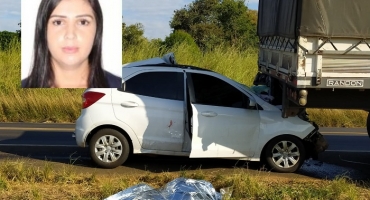 Mulher de 31 anos morre em acidente na BR-365 em Patrocínio Mulher de 31 anos morre em acidente na BR-365 em Patrocínio