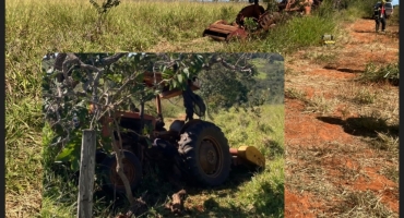 Homem de 40 anos é encontrado morto embaixo de trator próximo ao Distrito de Alagoas em Patos de Minas Homem de 40 anos é encontrado morto embaixo de trator próximo ao Distrito de Alagoas em Patos de Minas