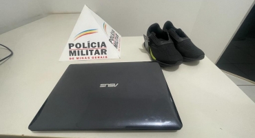 Notebook furtado em Lagoa Formosa é recuperado pela Polícia Militar Notebook furtado em Lagoa Formosa é recuperado pela Polícia Militar