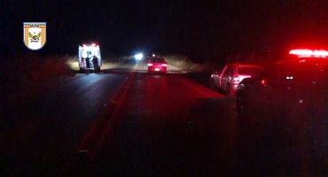 Pedestre com sintomas de embriaguez cai na pista da MGC-354 e é atropelado Pedestre com sintomas de embriaguez cai na pista da MGC-354 e é atropelado
