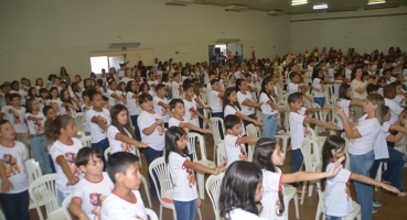 PROERD realiza formatura de 205 alunos na cidade de Lagoa Formosa 
