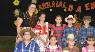 Escola Municipal “Alzira Borges Souto” de Lagoa Formosa realiza Festa Junina