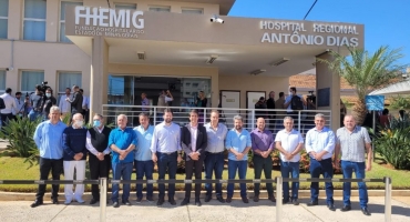 Convênio para ampliação do Hospital Regional de Patos de Minas é oficializado Convênio para ampliação do Hospital Regional de Patos de Minas é oficializado