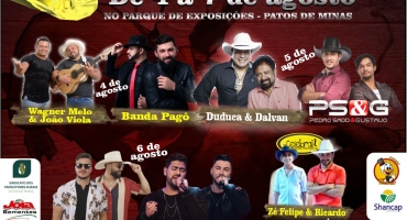 Rodeio do Festival Anjos da Vida acontece no Parque de Exposições de Patos de Minas Rodeio do Festival Anjos da Vida acontece no Parque de Exposições de Patos de Minas