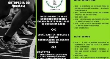 Curso de Medicina promove Jornada Médica do Trauma e Ortopedia Curso de Medicina promove Jornada Médica do Trauma e Ortopedia