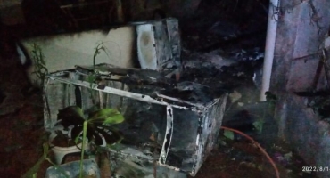 Incêndio em Guimarânia mobiliza equipe do Corpo de Bombeiros Incêndio em Guimarânia mobiliza equipe do Corpo de Bombeiros