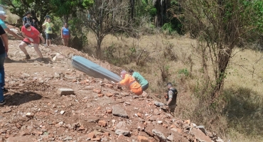 Corpo de homem de 56 anos é localizado por pescadores dentro do Rio Paranaíba em Patos de Minas Corpo de homem de 56 anos é localizado por pescadores dentro do Rio Paranaíba em Patos de Minas