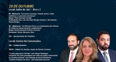 UNIPAM: membro do Conselho Nacional de Política Criminal e Penitenciária ministra palestra durante a primeira noite da XIII Semana da Pesquisa Jurídica UNIPAM: membro do Conselho Nacional de Política Criminal e Penitenciária ministra palestra durante a primeira noite da XIII Semana da Pesquisa Jurídica