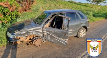 Motorista embriagado se envolve em acidente na MGC-354, no município de Presidente Olegário Motorista embriagado se envolve em acidente na MGC-354, no município de Presidente Olegário