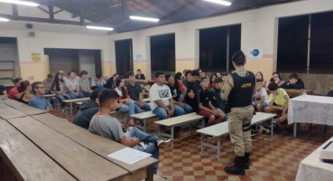 Patrulha de Prevenção à Violência Doméstica dá início a ações preventivas com ciclo de palestras em Patos de Minas Patrulha de Prevenção à Violência Doméstica dá início a ações preventivas com ciclo de palestras em Patos de Minas